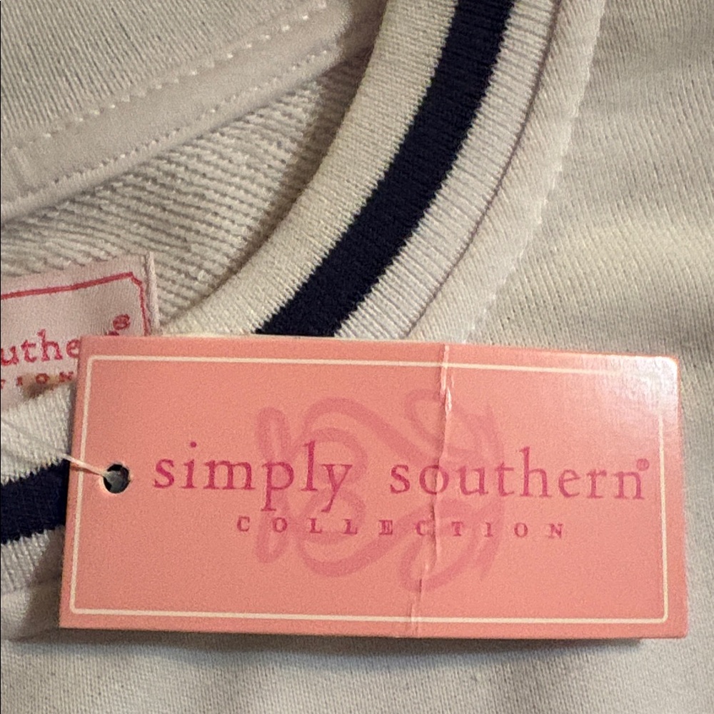 Simply Southern American Honey Social Club Long Sleeve Crew NWT Small - Picture 6 of 10